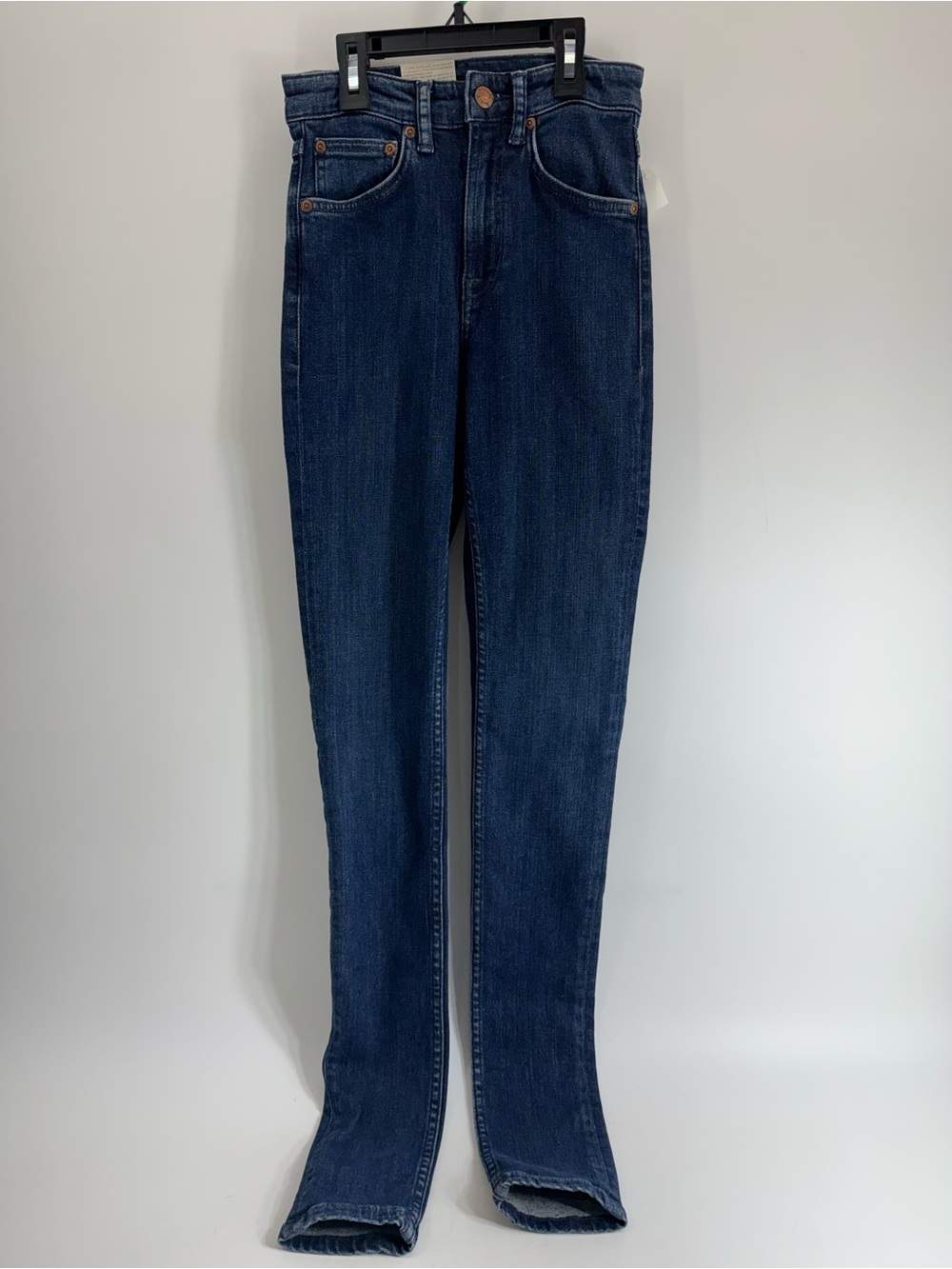 ⚙️ 3For$30 ⚙️ Nudie Jeans Dark Indigo Straight Leg Jeans Size 24